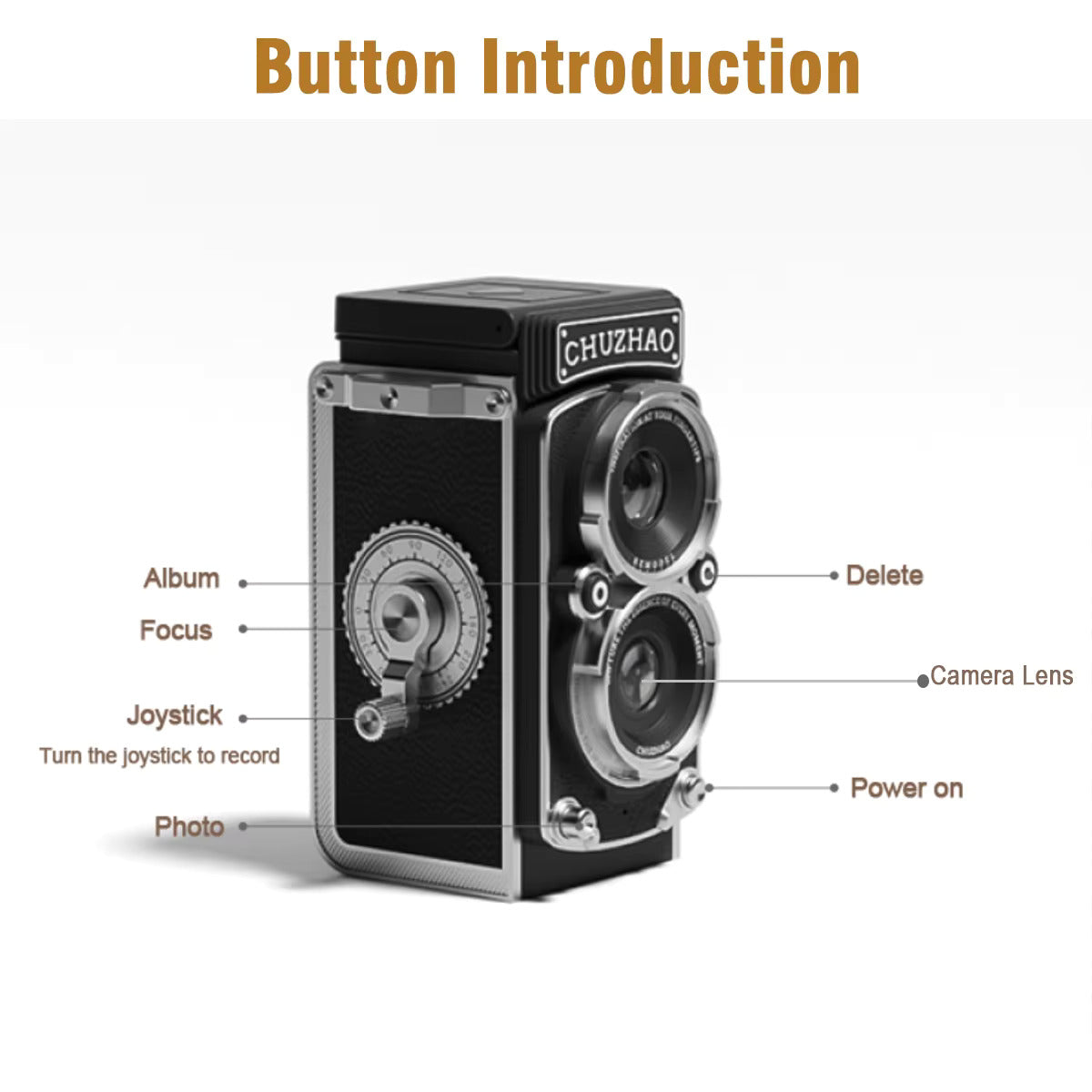 CHUZHAO™ Vintage Camera